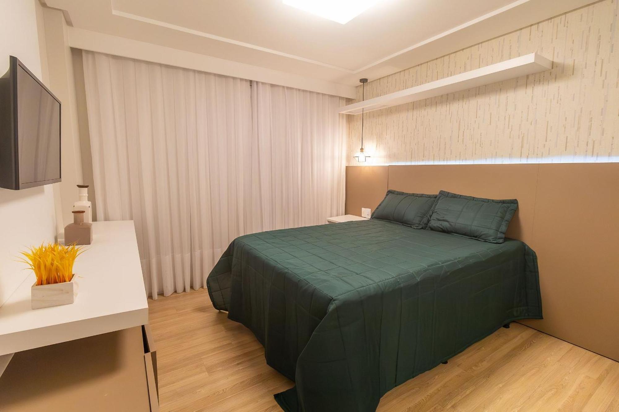 Varandas Do Atlantico 101A - Excelente Apartamento Em Condominio De Luxo A Beira Mar - Piscina Climatizada - Academia - Bombinhas Exterior foto