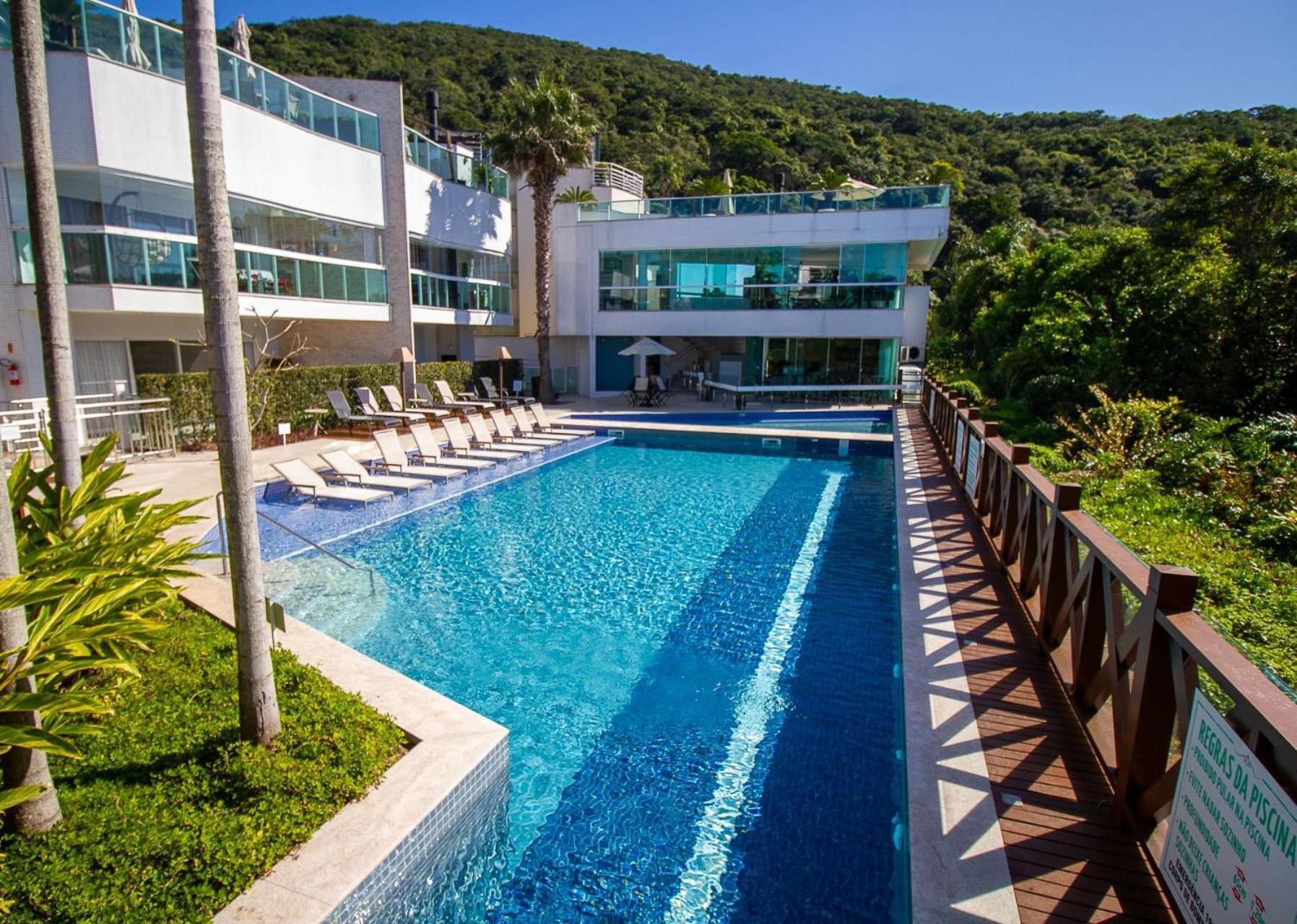 Varandas Do Atlantico 101A - Excelente Apartamento Em Condominio De Luxo A Beira Mar - Piscina Climatizada - Academia - Bombinhas Exterior foto