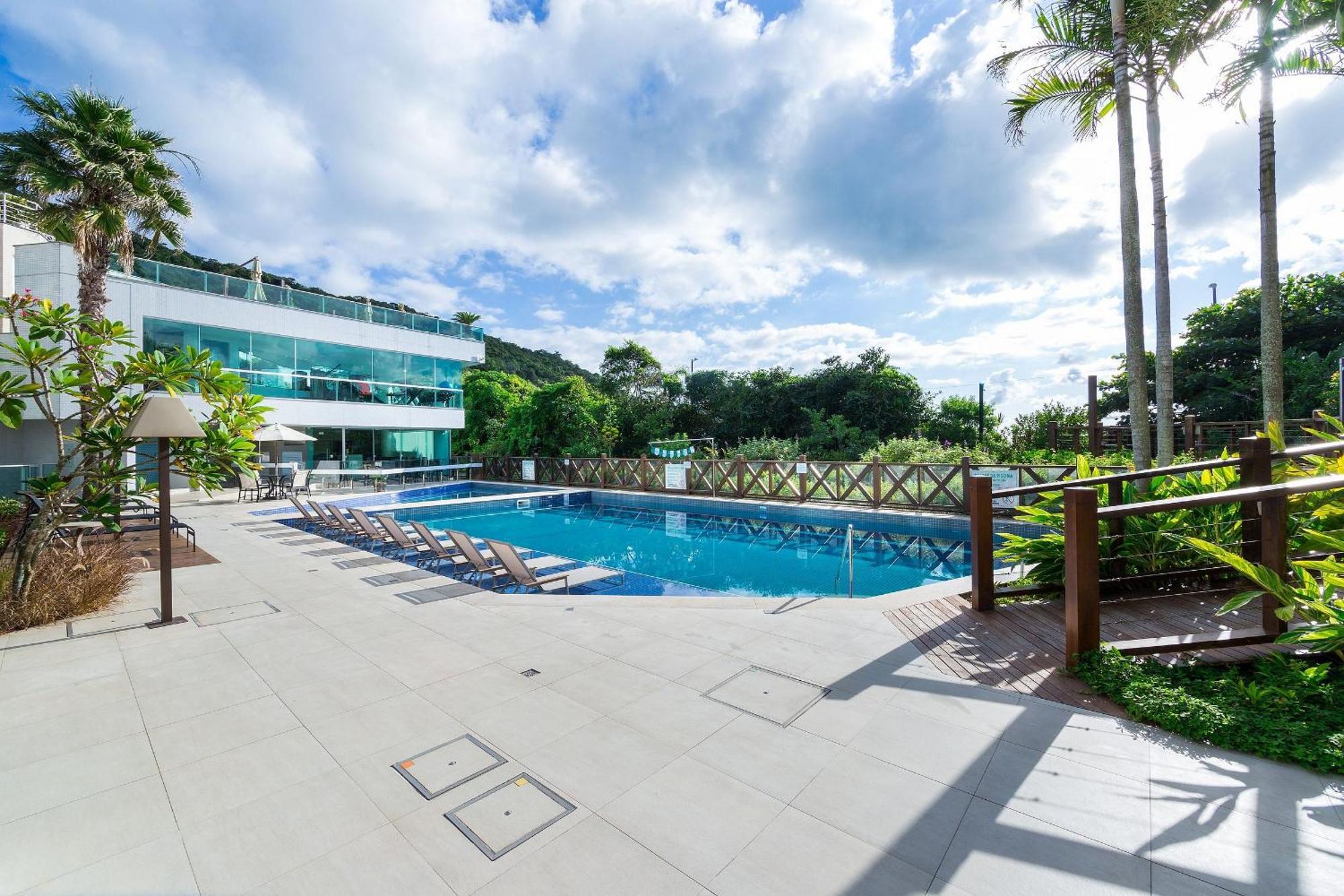 Varandas Do Atlantico 101A - Excelente Apartamento Em Condominio De Luxo A Beira Mar - Piscina Climatizada - Academia - Bombinhas Exterior foto