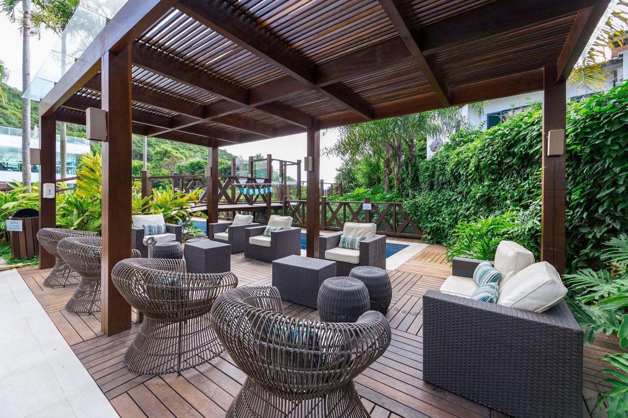 Varandas Do Atlantico 101A - Excelente Apartamento Em Condominio De Luxo A Beira Mar - Piscina Climatizada - Academia - Bombinhas Exterior foto