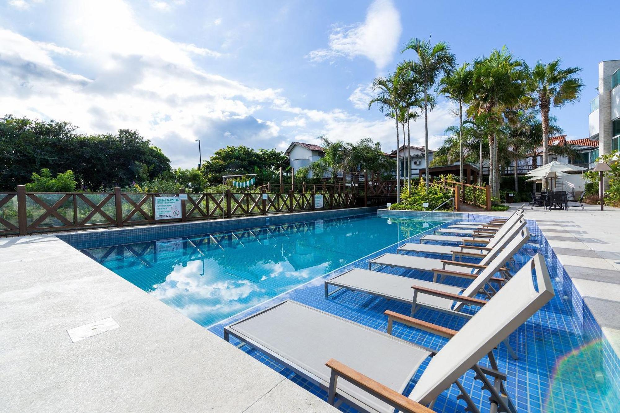Varandas Do Atlantico 101A - Excelente Apartamento Em Condominio De Luxo A Beira Mar - Piscina Climatizada - Academia - Bombinhas Exterior foto