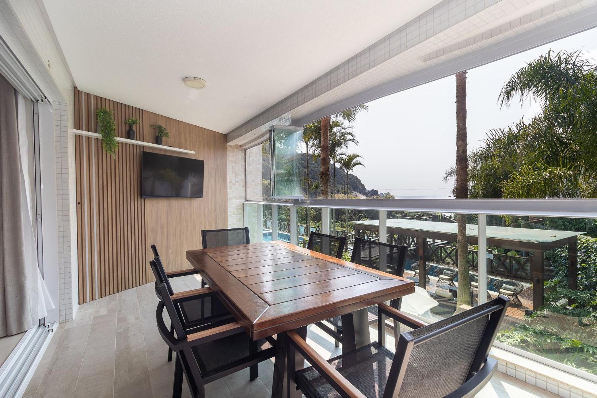 Varandas Do Atlantico 101A - Excelente Apartamento Em Condominio De Luxo A Beira Mar - Piscina Climatizada - Academia - Bombinhas Exterior foto