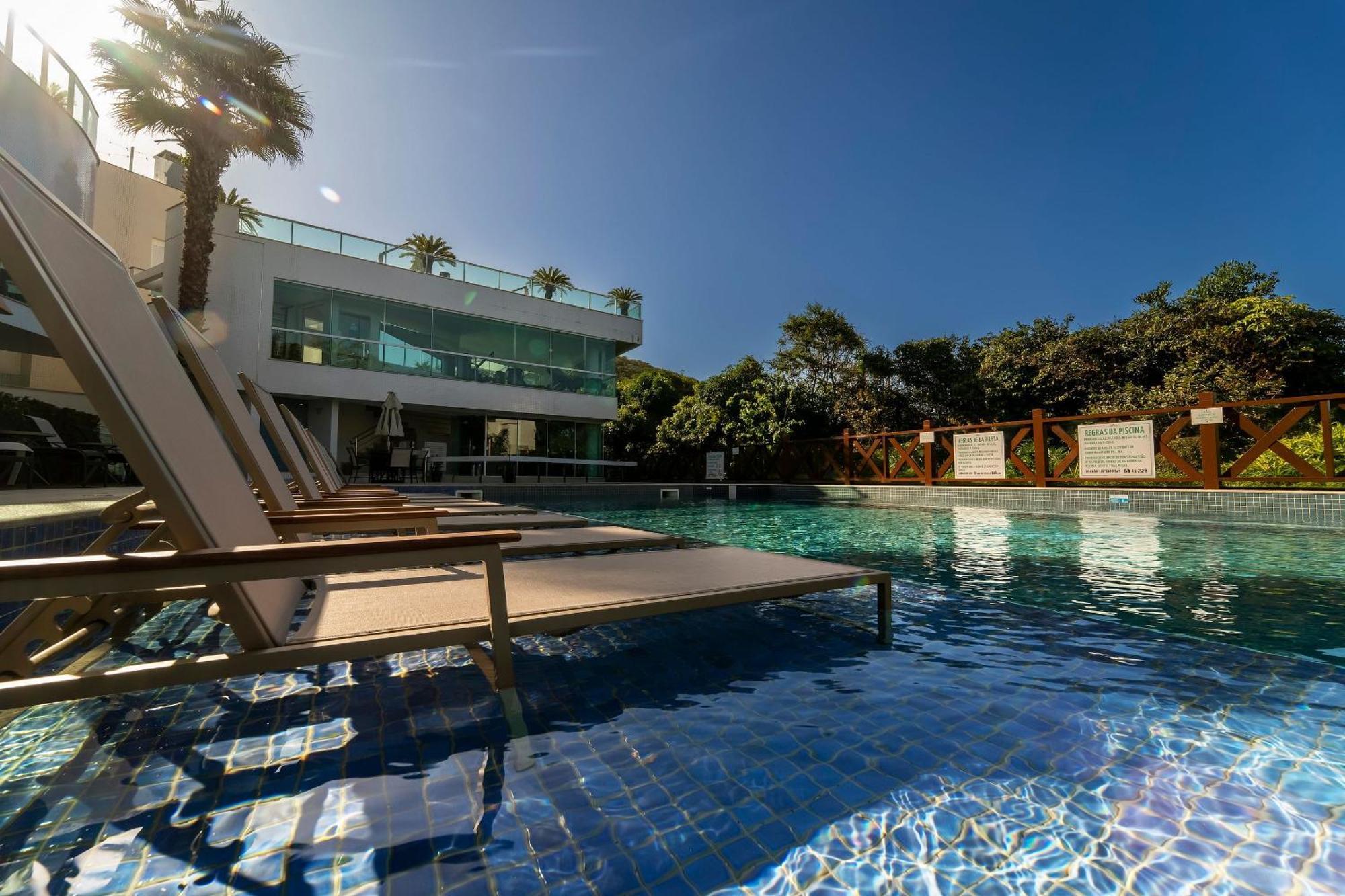 Varandas Do Atlantico 101A - Excelente Apartamento Em Condominio De Luxo A Beira Mar - Piscina Climatizada - Academia - Bombinhas Exterior foto