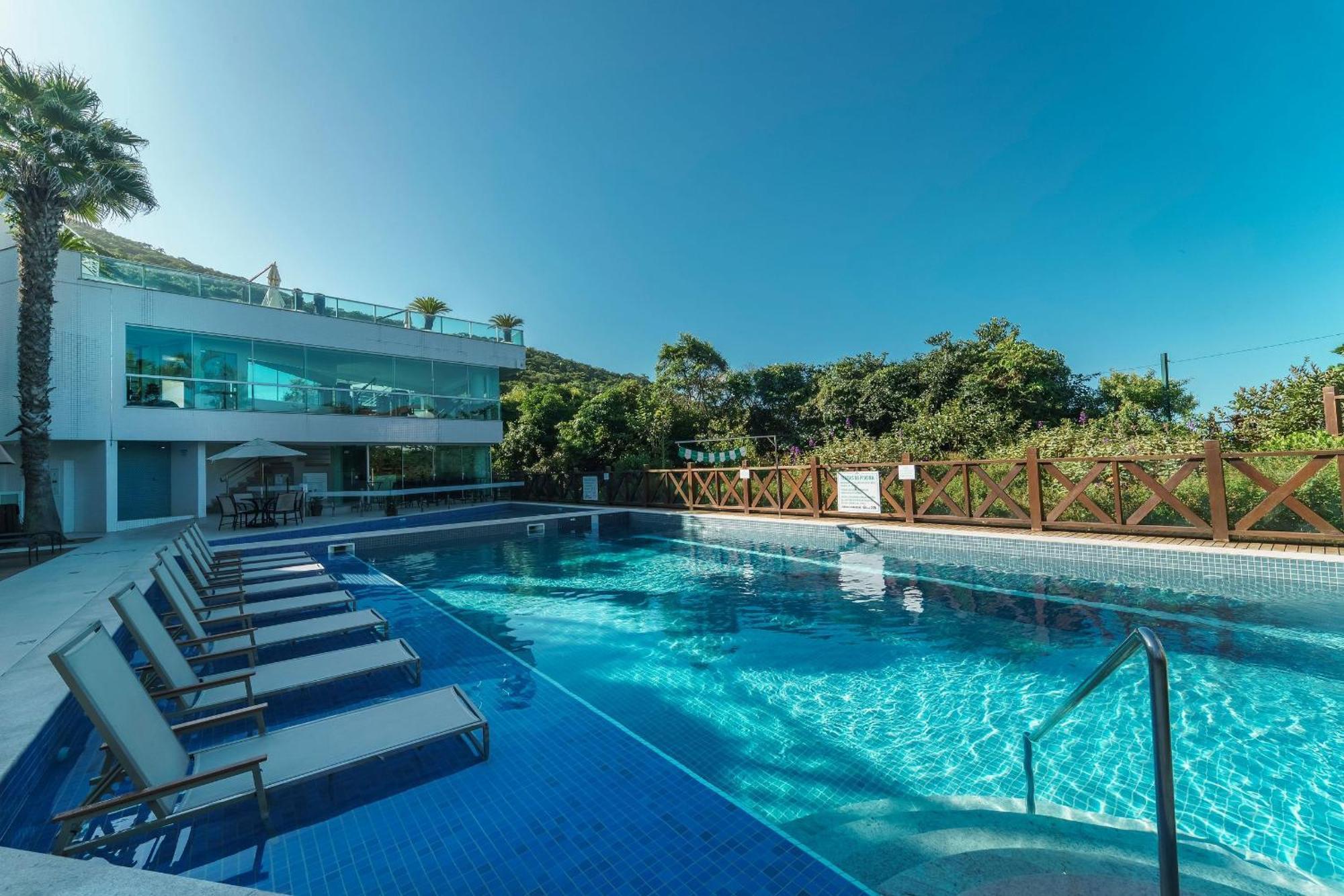 Varandas Do Atlantico 101A - Excelente Apartamento Em Condominio De Luxo A Beira Mar - Piscina Climatizada - Academia - Bombinhas Exterior foto